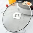 2pcs Splatter Screen for Frying Pan Stainless Steel Oil Screen Cover
