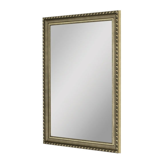 8100000 2nd Look 16" x 34" Athenian Ornamented Gold Framed Wall Mirror