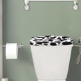 thumbnail image 2 of Renewold Cow Print Toilet Tank Lid Cover and Stains and Dust Resistant Toilet Tank Cover Universal Fit for Most Toilets Tanks Bathroom Decor, 2 of 6