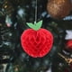 thumbnail image 4 of 10 Piezas Adornos de Panal de Manzana para Suministros de Fiesta Decoraciones de Manzana de Papel Rojo para Cumpleaños y Eventos Escolares Decoraciones de Centro de Mesa de Panal de Manzana, 4 of 5