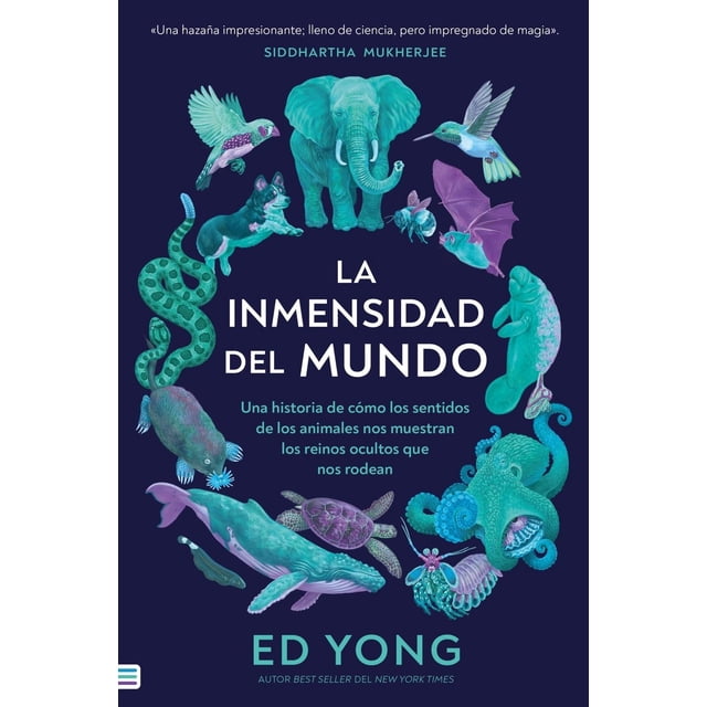 Libro La Inmensidad Del Mundo Tapa Blanda, Autor Ed Yong, Editorial Tendencias