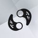 thumbnail image 3 of WRITWAA 1Par Earphone Hook Negro De Silicona Para Uso Deportivo Con Ajuste, 3 of 8