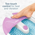 thumbnail image 4 of Conair Foot Spa With Vibration & Heat Fb3, 4 of 8
