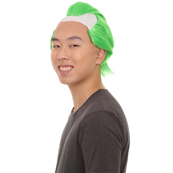 Green Mens Wig | Cosplay Halloween Wig