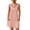 Light Pink, variant on Ekouaer Nightgowns for Women Cotton Sleepwear Adjustable Spaghetti Strap Sleepshirt Racerback Sleep Dress with Pockets