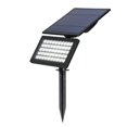 thumbnail image 2 of Foco Solar 50 Led Super Brillante Ip65 Lámpara De Pared De Paisaje Al Aire Libre A Prueba De Agua 6000K Construido En 4000Mah Batería Vía Estaca De Seguridad / Lámpara De Pared Para Garden Yard Park Eigraketly HA021426-00, 2 of 6