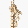 thumbnail image 3 of Construya su propio rompecabezas de madera en 3D, kit de artesanía en madera, modelo de jirafa, regalos para niños y adultos, 3 of 4