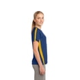 thumbnail image 3 of Sport-Tek Ladies Colorblock PosiCharge Competitor Tee-4XL (True Royal/ Gold), 3 of 6