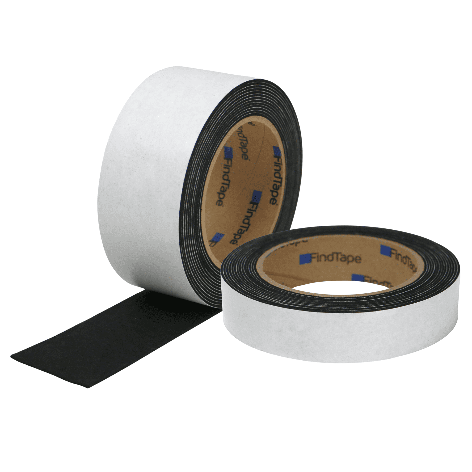 FindTape PF1MM Polyester Felt Tape 1mm thick: 12 in. x 75 ft. (Black)