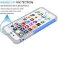 thumbnail image 3 of Coques pour iPhone 8 / iPhone 7, Étui Robuste pour iPhone 7, 8, Caoutchouc Absorbant les Chocs & Plastique Résistant aux Rayures Pare-Chocs Robuste Étui de Téléphone Rigide, 3 of 4