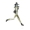 thumbnail image 2 of Charro, Mercedes Lopez 11x14 Black Ornate Wood Framed with Double Matting Museum Art Print Titled - Out On the Town I Olive, 2 of 4