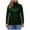 Green, variant on Aloohaidyvio Womens Plus Size Long Sleeve T Shirt Thermal Turtleneck Tops Casual Slim Fit Basic Tee Blue 3XL