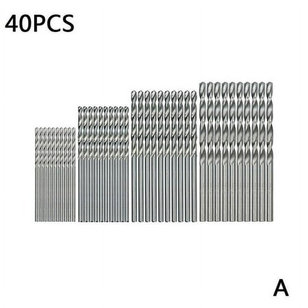 

40/50pcs/lot High Speed Steel Drills Straight Shank Twist Drill Bit High Quatity Titanium Coated Drills 1mm 1.5mm 2mm 2.5mm 3mm U3Q8