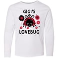 thumbnail image 3 of Inktastic Valentine's Day Gigi's Lovebug Long Sleeve Youth T-Shirt, 3 of 5