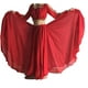 thumbnail image 3 of Longitud de Falda 85cm Falda de Danza del Vientre Azul Joya Disfraz de Danza del Vientre Damas Gasa Gran Swing Falda Larga Festival Use, 3 of 5