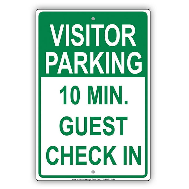 Visitor Parking Guest Check In Reserved Spot Time Limit Alert Caution visitor-parking-guest-check-in-reserved-spot-time-limit-alert-caution