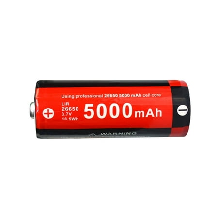 Klarus 26650 Battery (5000 mAh) (Best 26650 Battery For Vaping 2019)