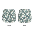 thumbnail image 5 of Lsque Flower Printed Women's Running Shorts with Liner Pockets,Elastic Quick Dry Workout Athletic Gym Yoga Shorts,Womens High Waist Shorts-X-Large, 5 of 9