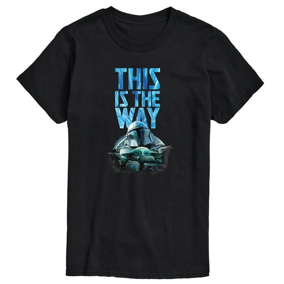 Star Wars - The Mandalorian This Is The Way Hyperspace - Men's Short Sleeve Graphic T-Shirt