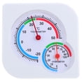 thumbnail image 1 of SHISUYAN Indoor Outdoor Hygrometer Thermometer Analog Room Temperature Monitor Accurate Temperature And Humidity Gauge Easy To Read Dial, 1 of 8