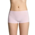 thumbnail image 2 of Bovxnpu Women's Plus Size Panties, Women's Seamless Shapewear Boyshort Panties, Women's High-Waisted Sports Shorts In Nylon Underwear, 2 of 4