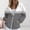 Grey, variant on BODOAO Women's Full Zip Up Hoodie Fall Jacket Oversized Sweatshirt Zipper Long Sleeve Tops Color Block Long Sleeve Hooded Sweatshirts with Pockets Jacket Coat for Women Blue L