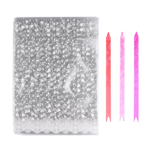 Etereauty Bags Clear Cellophane Treat Bag Wrap Cello Flat Large Gift