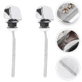 thumbnail image 2 of CNKOO Toilet Handle Replacement 2pcs Universal Side Mount Fits Most Toilets, 2 of 6