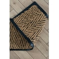 thumbnail image 4 of Natural & Recycled Rubber Boot Tray with Tan & Black Coir Insert, 4 of 13