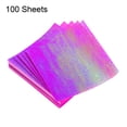 thumbnail image 3 of Uxcell 150 Sheet Glitter Origami Paper 6x6 Inch Shiny Sparkly Square Folding Paper 15x15cm Iridescent Paper for DIY Art, Craft Decor, Rose Red, 3 of 7