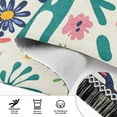thumbnail image 6 of Yayeee Runner Rug for Bedroom 2'x6' Machine Washable Hallway Non Slip Mat, Abstract Floral, 6 of 8