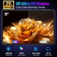thumbnail image 3 of Portable Pad Gift Multi Window Display Big Screen Fully Laminated Screen 6GB + 12GB for Family Friends Study Entertainment Purple, 3 of 11