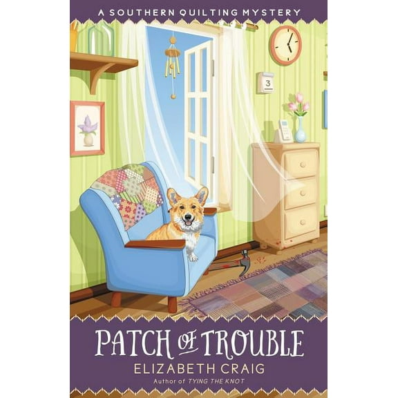 Southern Quilting Mystery Patch of Trouble, Book 6, (Paperback)