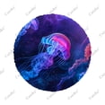 thumbnail image 3 of Peinture Gelée Violette Polyester Roue de Rechange Universelle Couverture de Pneu Personnalisée pour Remorque RV SUV Camion Camping-Car, 3 of 5