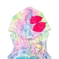 Jojo Siwa Girls French Terry Cosplay Hooded Romper, Sizes 4-18
