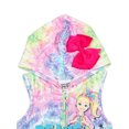Jojo Siwa Girls French Terry Cosplay Hooded Romper, Sizes 4-18