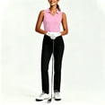 thumbnail image 6 of TGSLY Women's Golf Shirts Quick-Dry Athletic Collared V Neck Sleeveless Workout Tank Tops Dressy Casual Solid Color Golf Tennis Vest XXL, 6 of 10