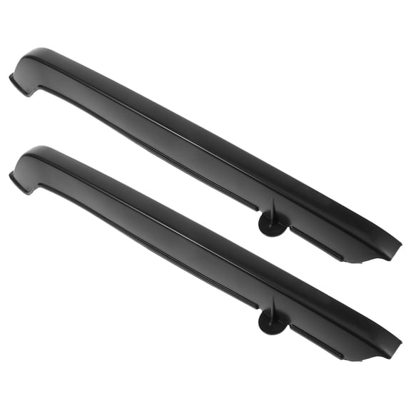 Raindrops 2 Pcs Mini Bike Clutch Cover Guard Protection Handlebar Motorcycle Black