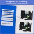 thumbnail image 5 of GREENCYCLE 6PK Compatible for Brother P-Touch Black on Clear 36mm 8m TZ TZe TZe- 161 TZ- 161 TZe 161 TZ 161 Laminated Label Tape, 5 of 8