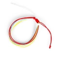thumbnail image 2 of Accesorio de moda de cuerda Qarigey para niñas adolescentes naranja+blanco, 2 of 6