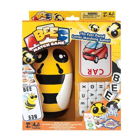 Mind Sparks ABeeC Match Game, 33 Pieces