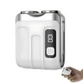 thumbnail image 4 of Hunyinhhh Mini Portable El Ectric Shaver For Men Travel Pocket Foil Shaver USB Rechargeable Water Proof El Ectric Battery Shaver Dry Wet Shaver Babylist Yoose Mini Shaver Men Travel Mens Body Groomers, 4 of 7