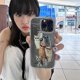 thumbnail image 5 of Korean Cool Sunglasses Cat Phone Cases for IPhone 15 14 13 12 11 Pro Max X XS XR 7 8 SE Transparent Soft Shell INS Cute Punk Y2K, 5 of 5