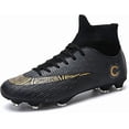 thumbnail image 1 of Botas de fútbol para hombre, tacos profesionales con clavos, zapatillas de fútbol para competición/entrenamiento, zapatillas para niño, 1 of 5