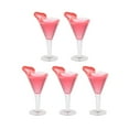 thumbnail image 3 of 5 piezas Zulema 1/12 miniatura Copas de Cóctel Copas de vino Modelo, 3 of 8
