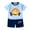 B, variant on WOYY Toddler Boys Cartoon Print Cotton Short Sleeve T-Shirt Shorts Outfits, Sizes 2-3T