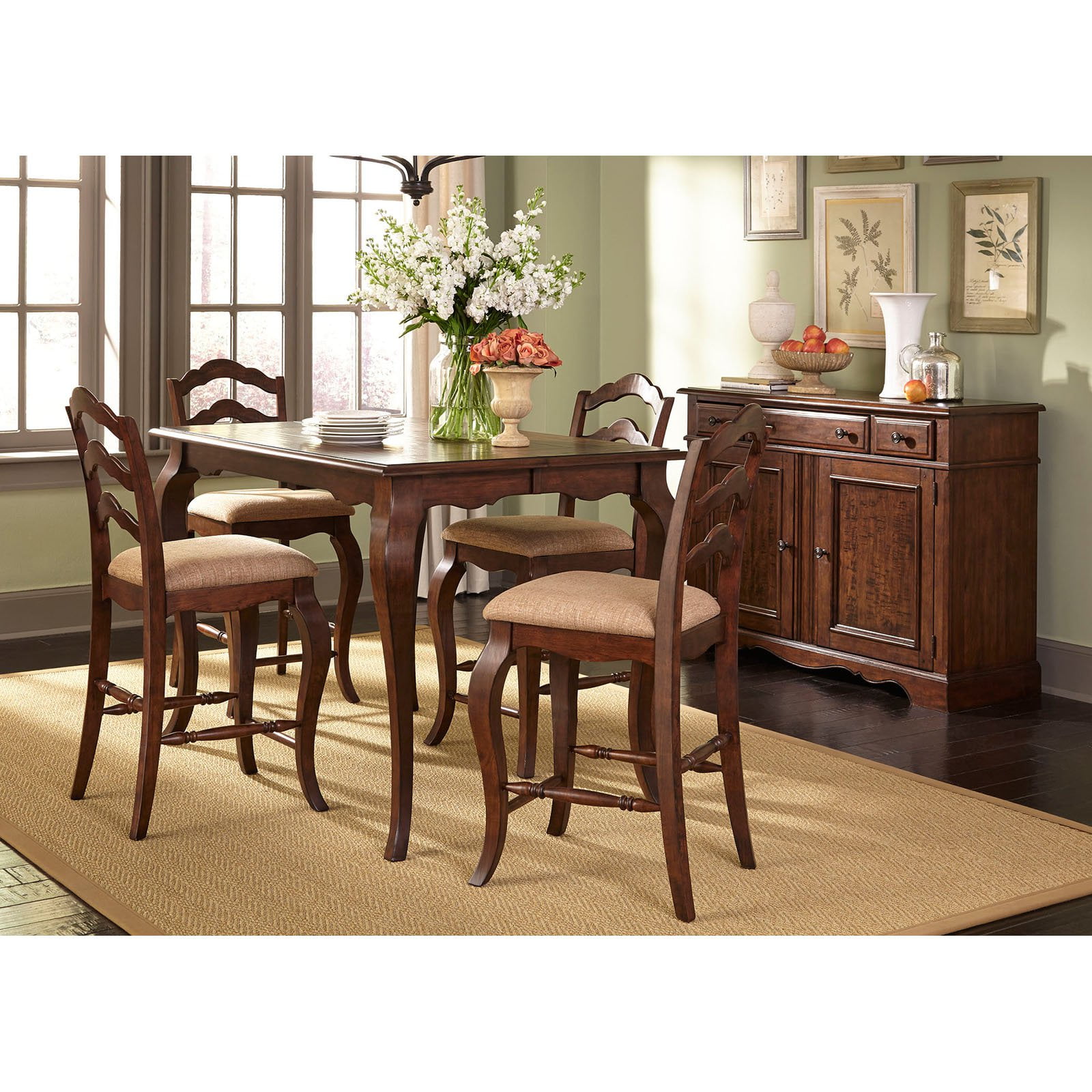 Liberty Furniture Savanna 5 Piece Counter Height Gathering Table Set Liberty Furniture Savanna 5 Piece Counter Height Gathering Table Set Com
