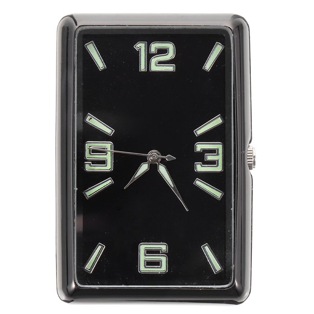 ColoMX Panel de reloj Tiny Clock alimentado por la batería Reloj de reloj del automóvil
