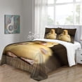 thumbnail image 4 of duckling 3D Printed Bedding Set Quilt Cover Duvet Cover Comforter Covers with Pillowcases Microfiber 3 Pieces for Childrens And Adults with Zipper Closure(90"x90"), 4 of 6
