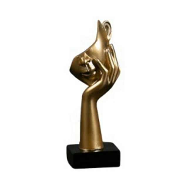 Estatua Nórdica Abstracta de Resina, Adornos de Escritorio, Esculturas, Figuras, Cara, Personaje, Arte, Artesanías, Decoración de Oficina y Hogar C